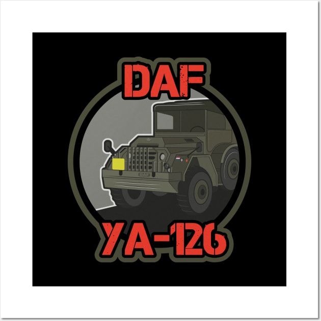 DAF YA-126 Wall Art by MILIVECTOR